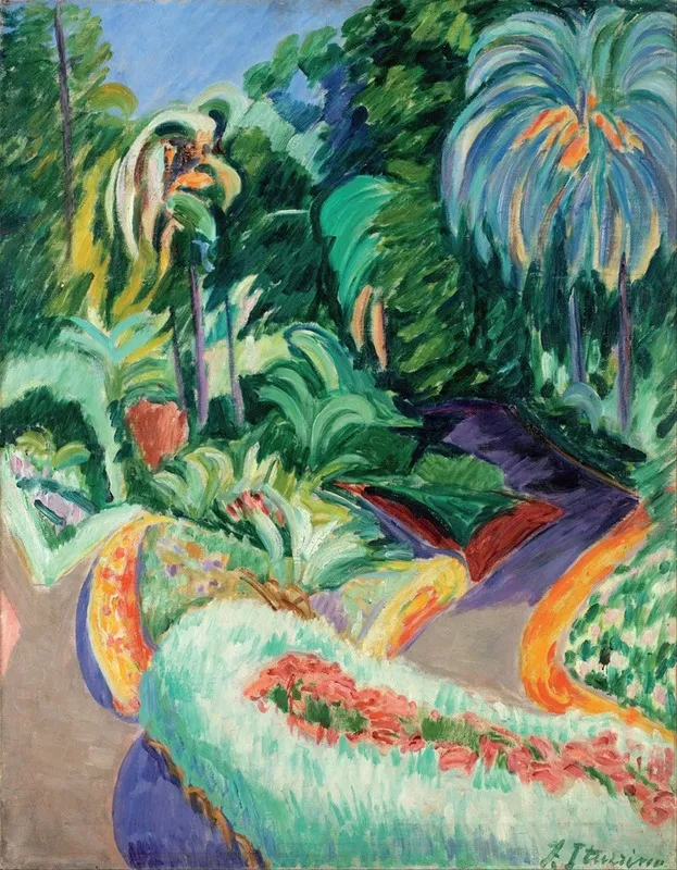 Garden 2 Wall Art by Francisco Iturrino - High-Resolution Digital Print