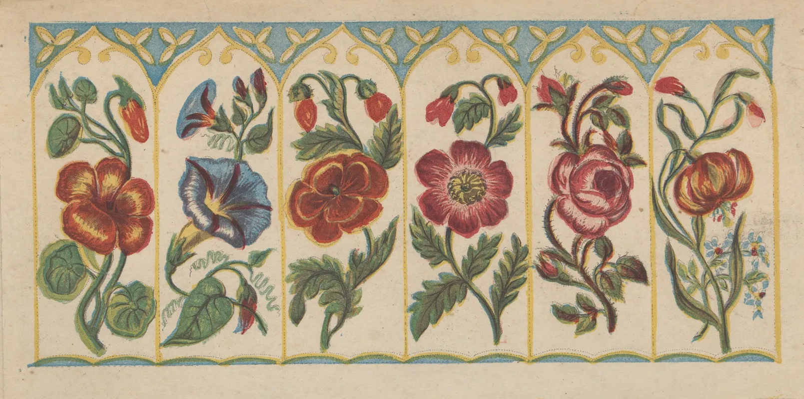 Garden Flowers 3 Wall Art by Bradshaw &amp; Blacklock - High-Resolution Digital Print