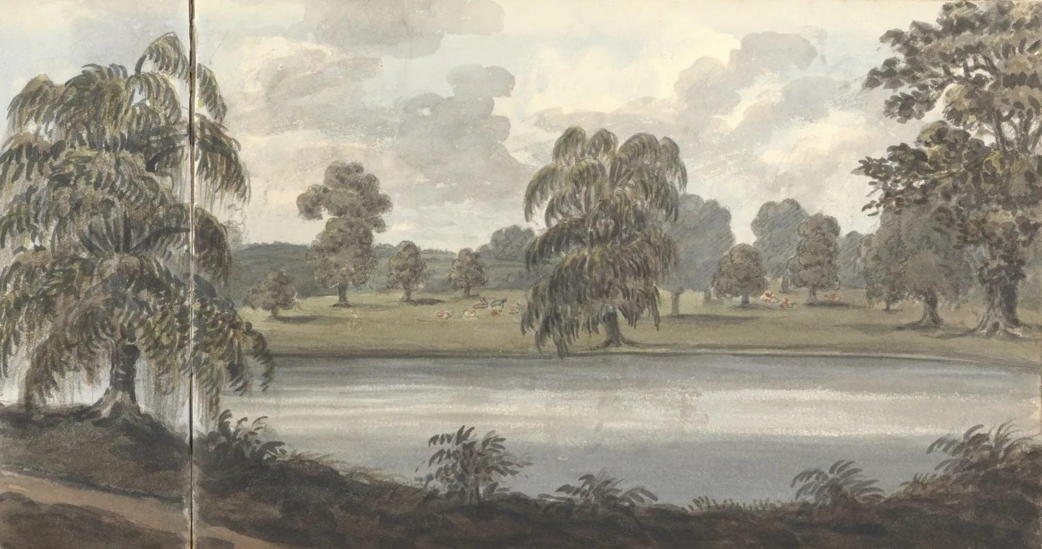 Garden Landscape August 6 1827