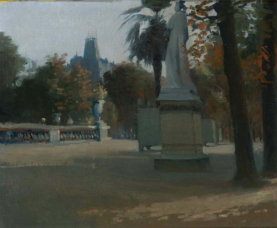 Garden Of The Tuileries Paris