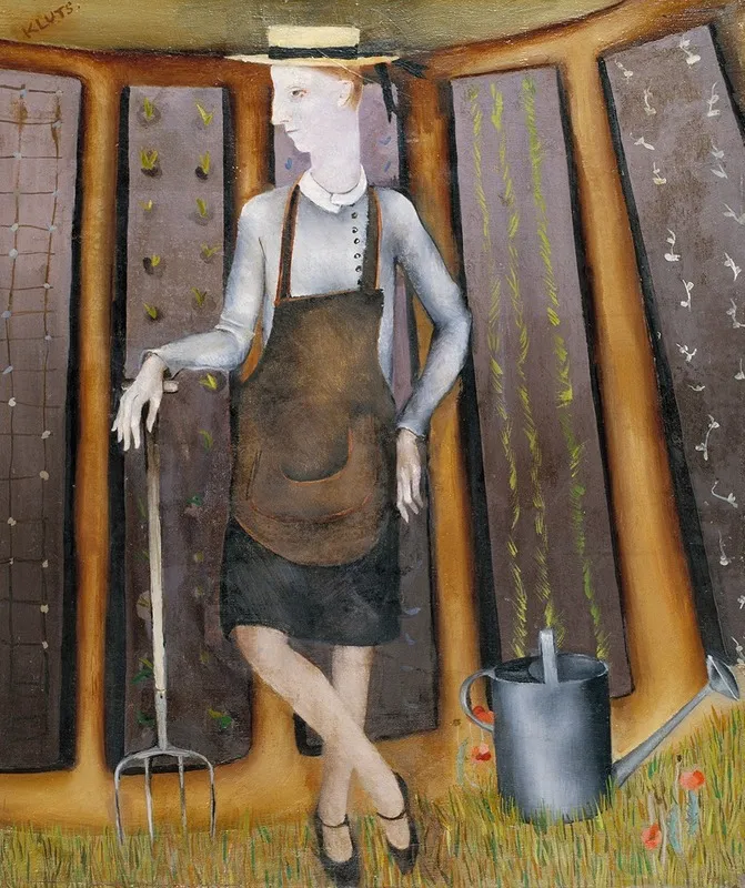 Gardener 2 Wall Art by Karin Luts - High-Resolution Digital Print