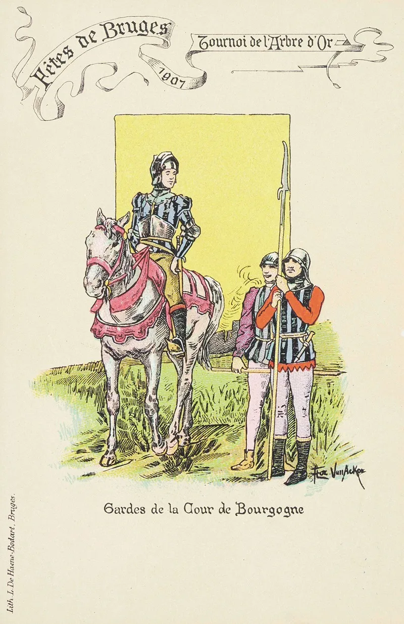 Gardes De La Cour De Bourgogne