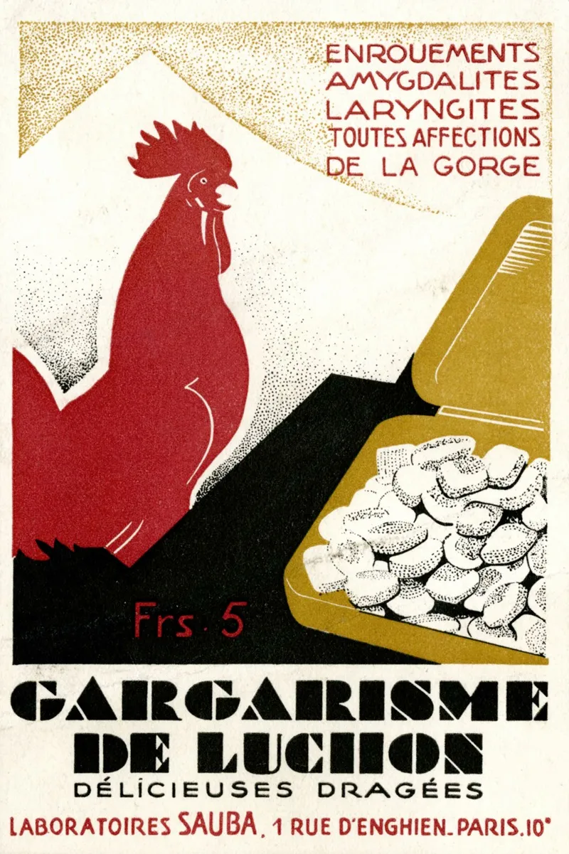 Gargarisme De Luchon Wall Art by Laboratoires Sauba - High-Resolution Digital Print