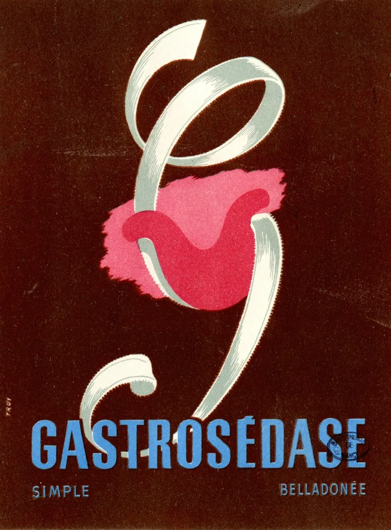 Gastrosedase Wall Art by Laboratoires Martin - High-Resolution Digital Print