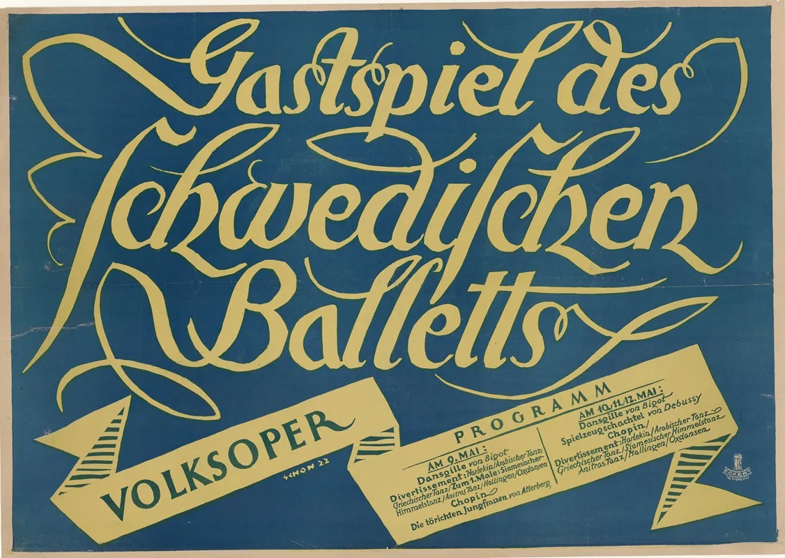 Gastspiel Schwedischen Balletts