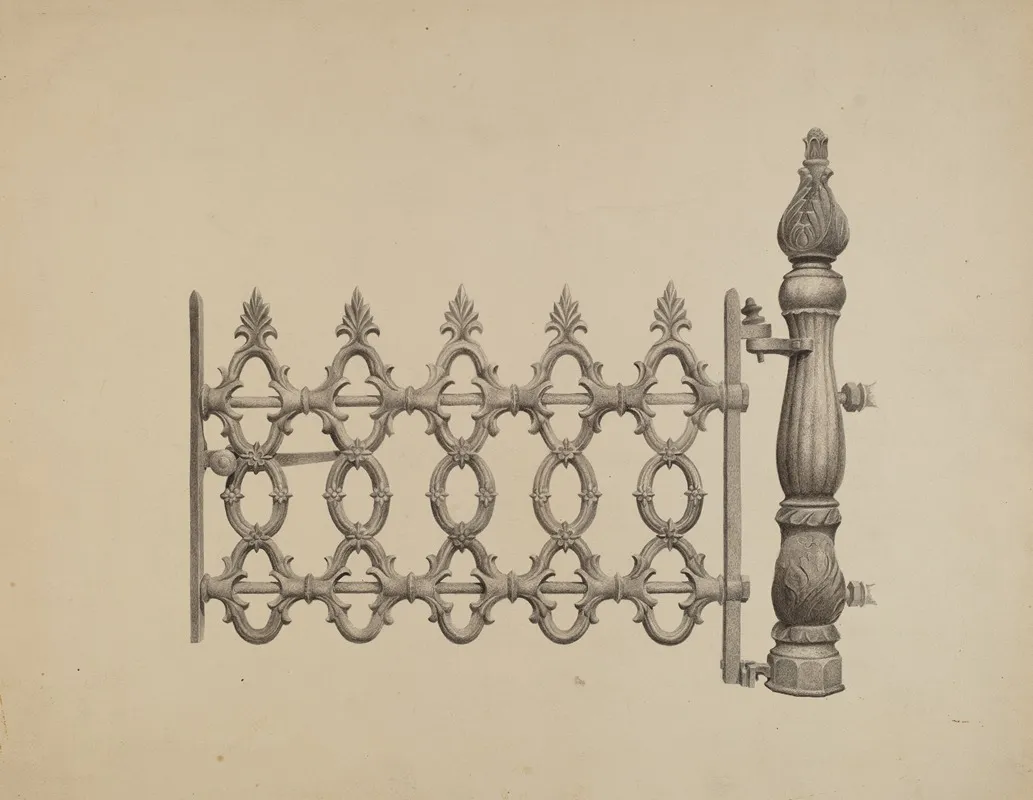 Gate And Gatepost 3