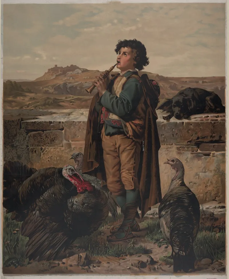 Gathering The Flock 2 Wall Art by A. &amp; C Kaufmann - High-Resolution Digital Print