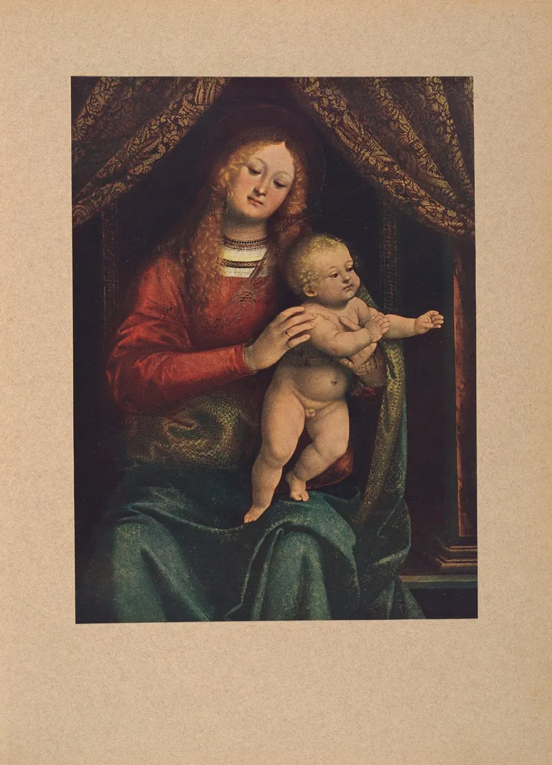 Gaudenzio‎ ‎ferrari‎ ‎madonna‎ ‎col‎ ‎bambino