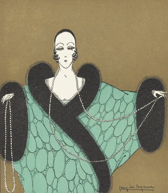 Gazette Du Bon Ton 1920 No 3 P Xxiv Advertentie Van Juwelier Tecla Wall Art by Imprimerie Studium - High-Resolution Digital Print