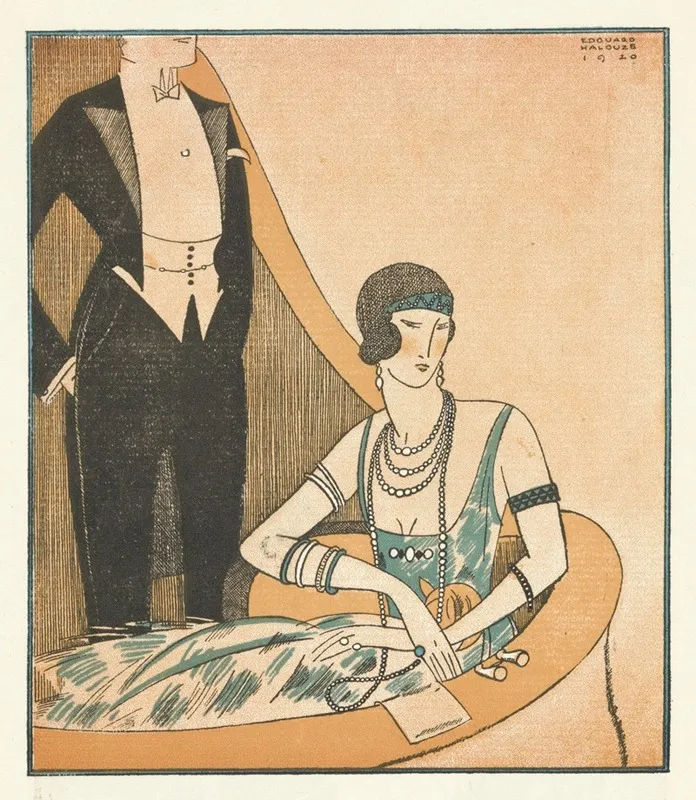 Gazette Du Bon Ton 1920 No 4 P Xxx Advertentie A Janesich Joallier
