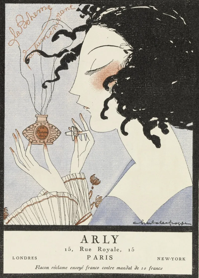 Gazette Du Bon Ton 1921 No 2 Pl Vii Advertentie Arly 2 Wall Art by Anonymous - High-Resolution Digital Print