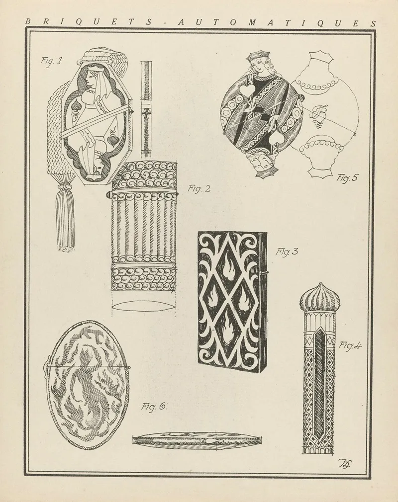 Gazette Du Bon Ton Briquets Automatiques