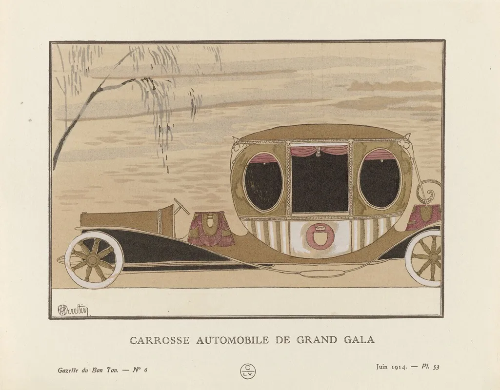 Gazette Du Bon Ton Carrosse Automobile De Grand Gala