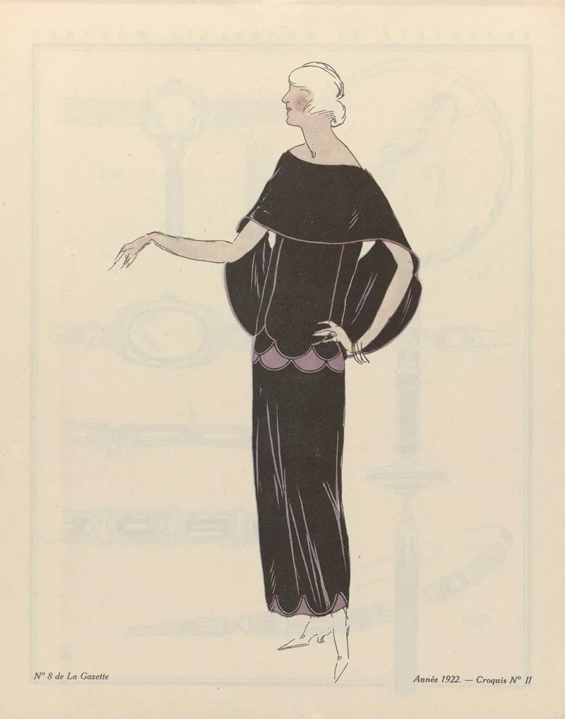 Gazette Du Bon Ton Croquis No 11