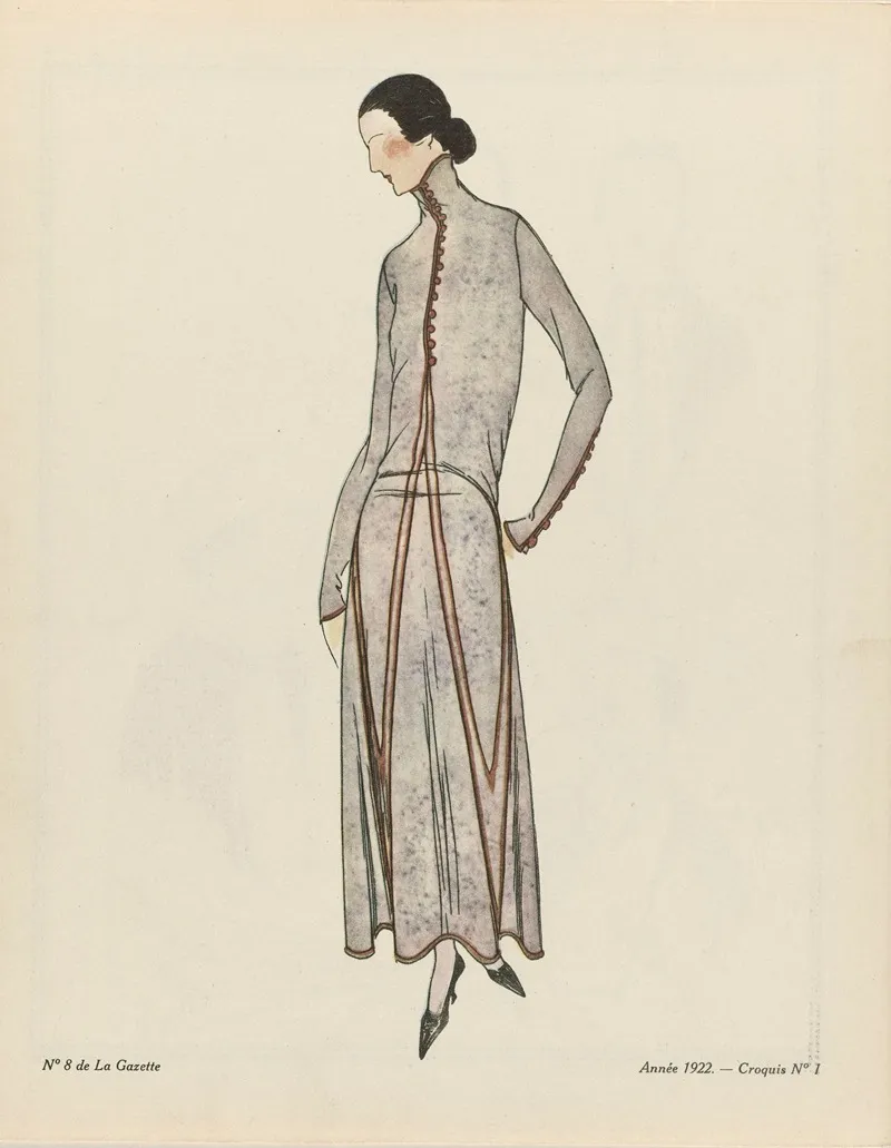 Gazette Du Bon Ton Croquis No 1