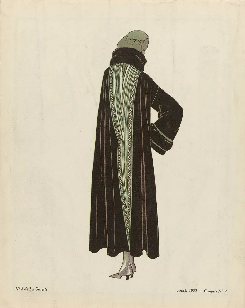 Gazette Du Bon Ton Croquis No V