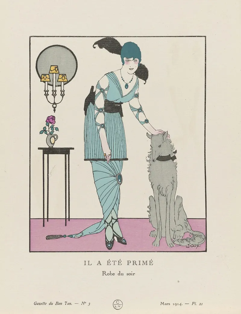 Gazette Du Bon Ton Il A Ete Prime Robe Du Soir 2