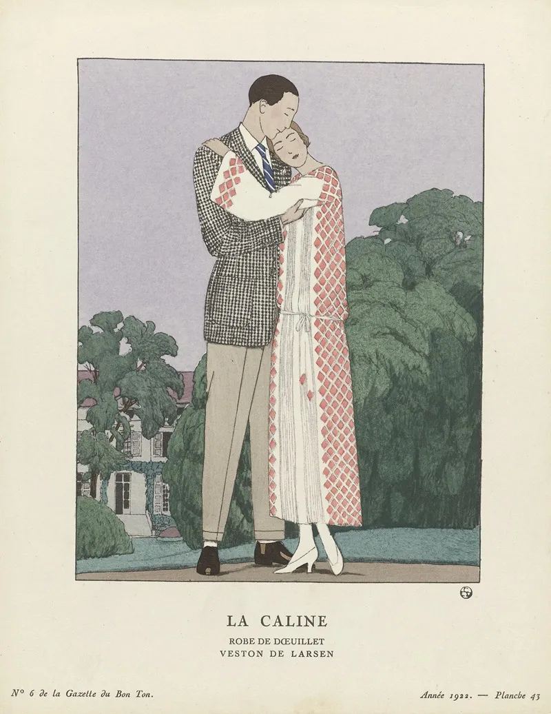 Gazette Du Bon Ton La Caline Robe De Doeuillet Veston De Larsen