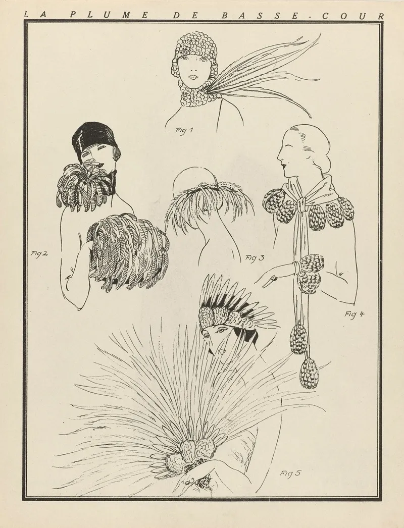 Gazette Du Bon Ton La Plume De Basse Cour