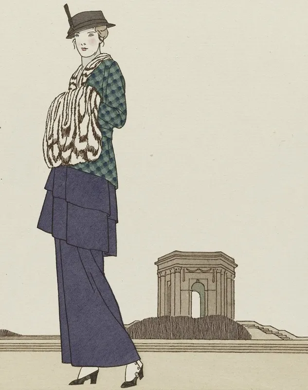 Gazette Du Bon Ton Le Jardin De Peyrou Costume Tailleur De Cheruit