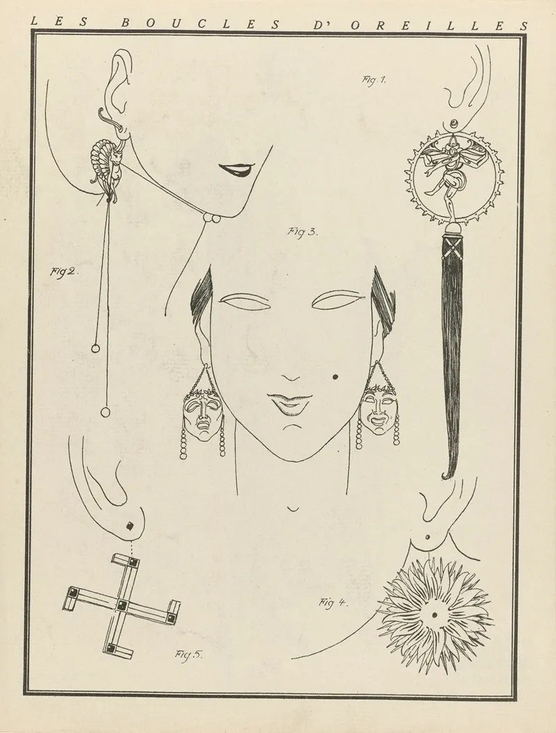 Gazette Du Bon Ton Les Boucles Doreilles