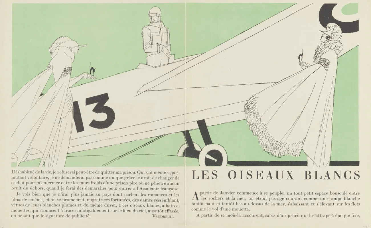 Gazette Du Bon Ton Les Oiseaux Blancs