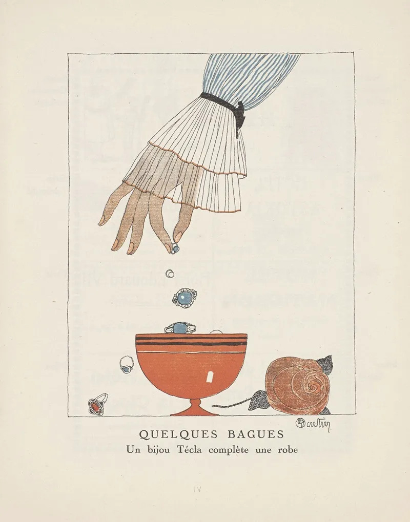 Gazette Du Bon Ton Quelques Bagues