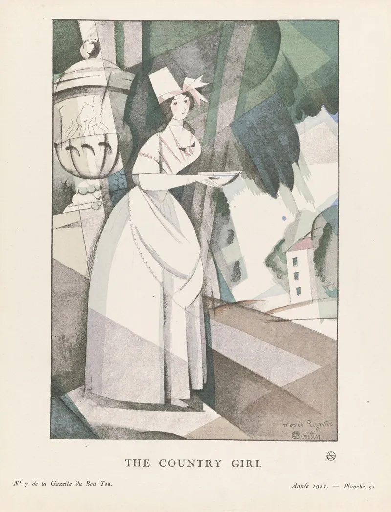 Gazette Du Bon Ton The Country Girl