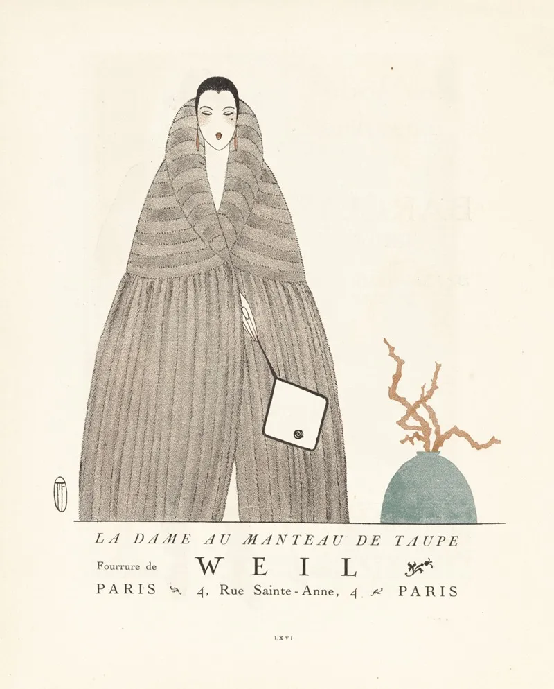 Gazette Du Bon Ton Weil La Dame Au Manteau De Taupe