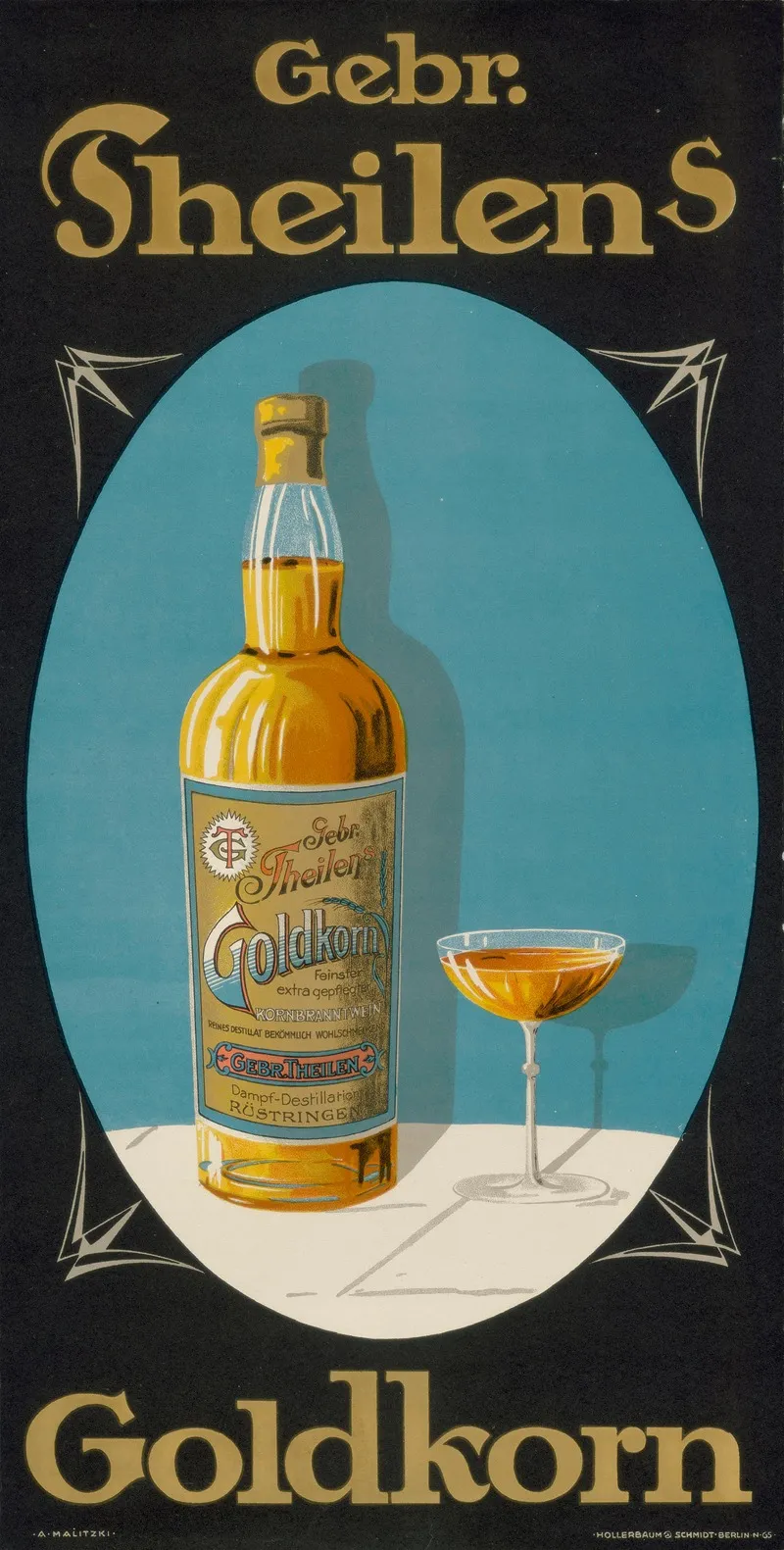 Gebruder Theilens Goldkorn Wall Art by A. Malitzki - High-Resolution Digital Print