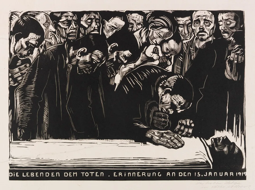Gedenkblatt Fur Karl Liebknecht