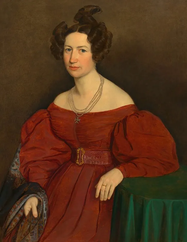 Gemahlin Von Josef Baumgartner Wall Art by Caspar Jele - High-Resolution Digital Print