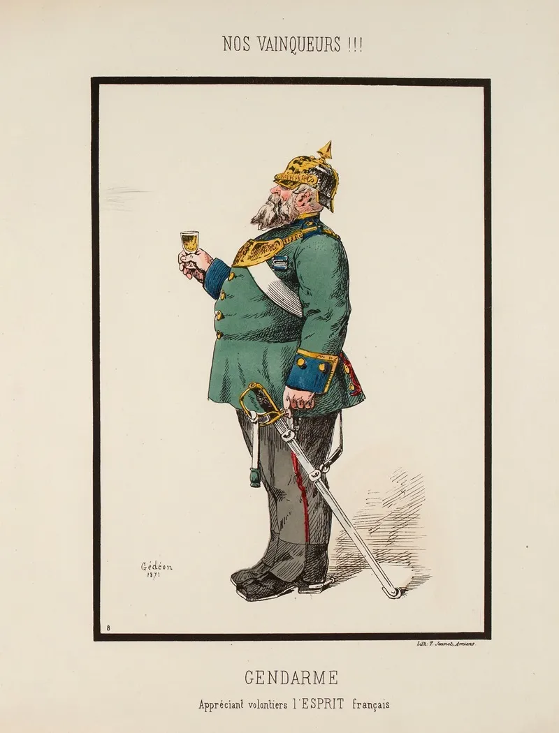 Gendarme 2 Wall Art by Gédéon - High-Resolution Digital Print
