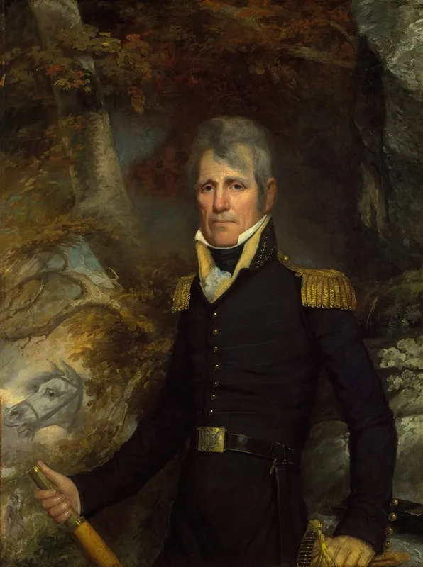General Andrew Jackson Wall Art by John Wesley Jarvis - High-Resolution Digital Print
