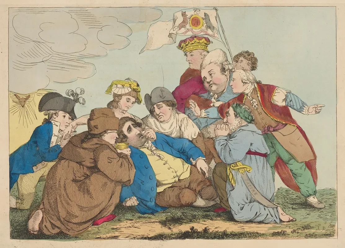 General Blackbeard Wounded At The Battle Of Leadenhall Wall Art by John Boyne - High-Resolution Digital Print