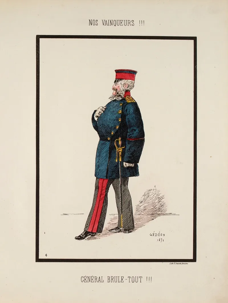 General Brule Tout Wall Art by Gédéon - High-Resolution Digital Print