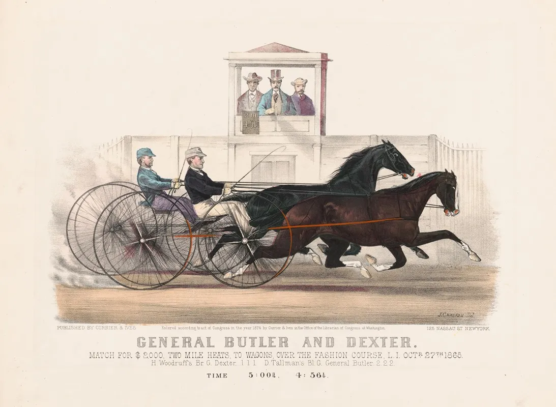 General Butler And Dexter Wall Art by John Cameron - High-Resolution Digital Print