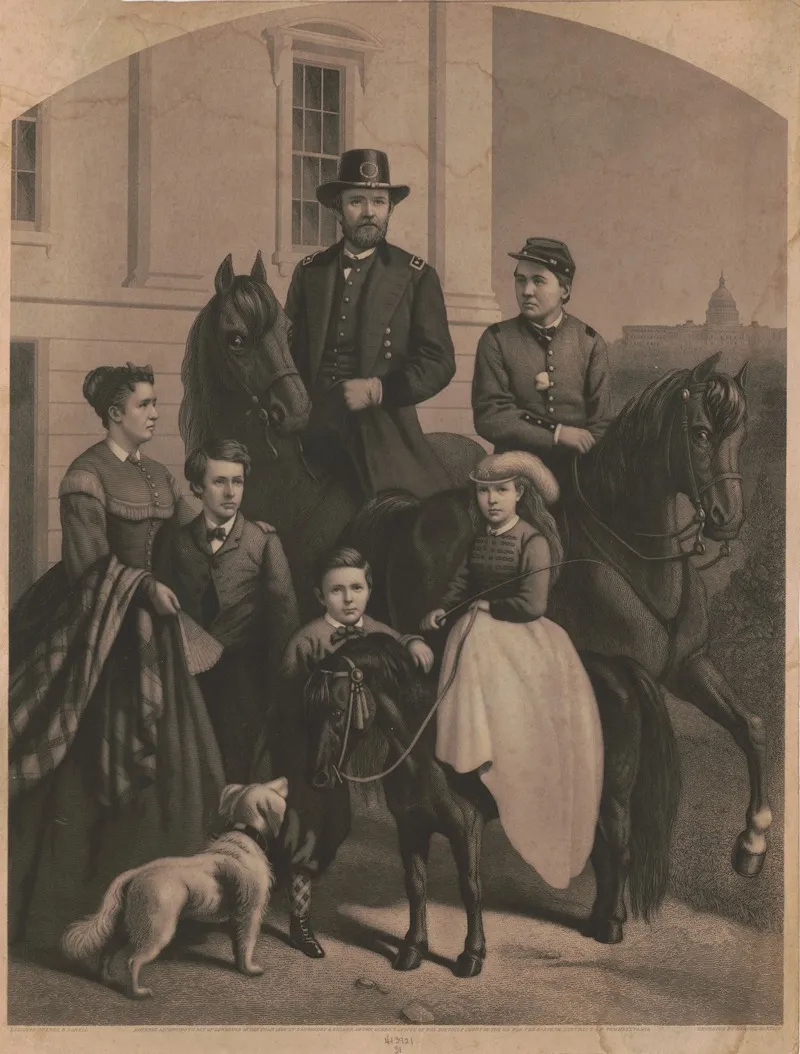 General Grant His Family
