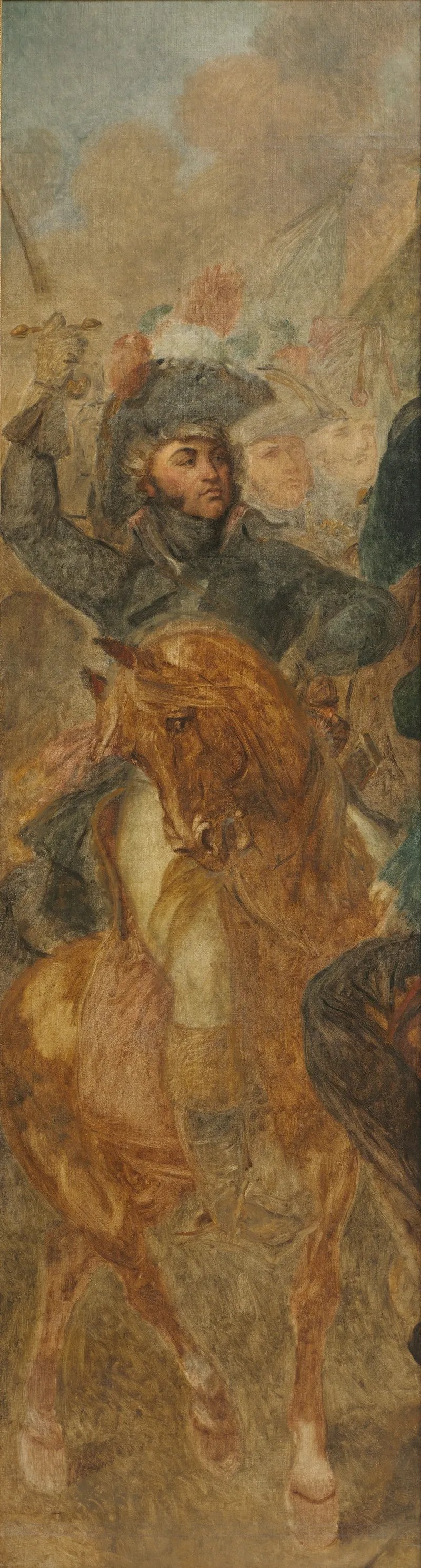 General Jean Baptiste Kleber Sketch For The Battle Of The Pyramids