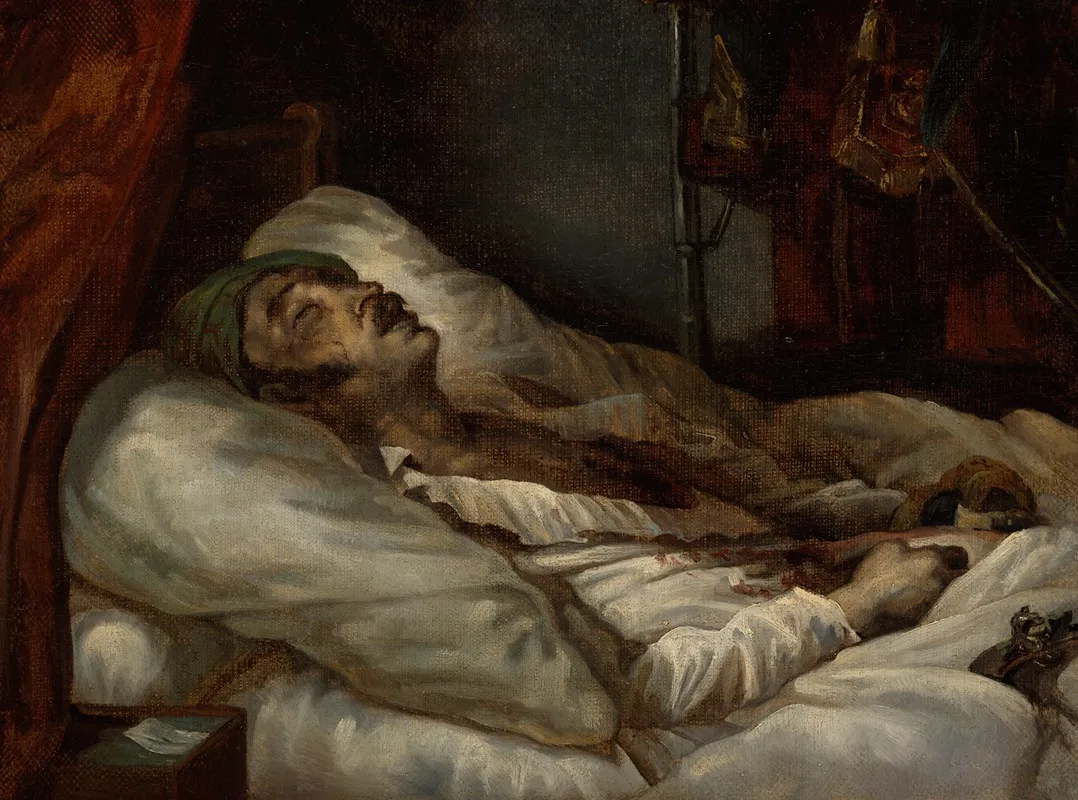 General Letellier On His Deathbed