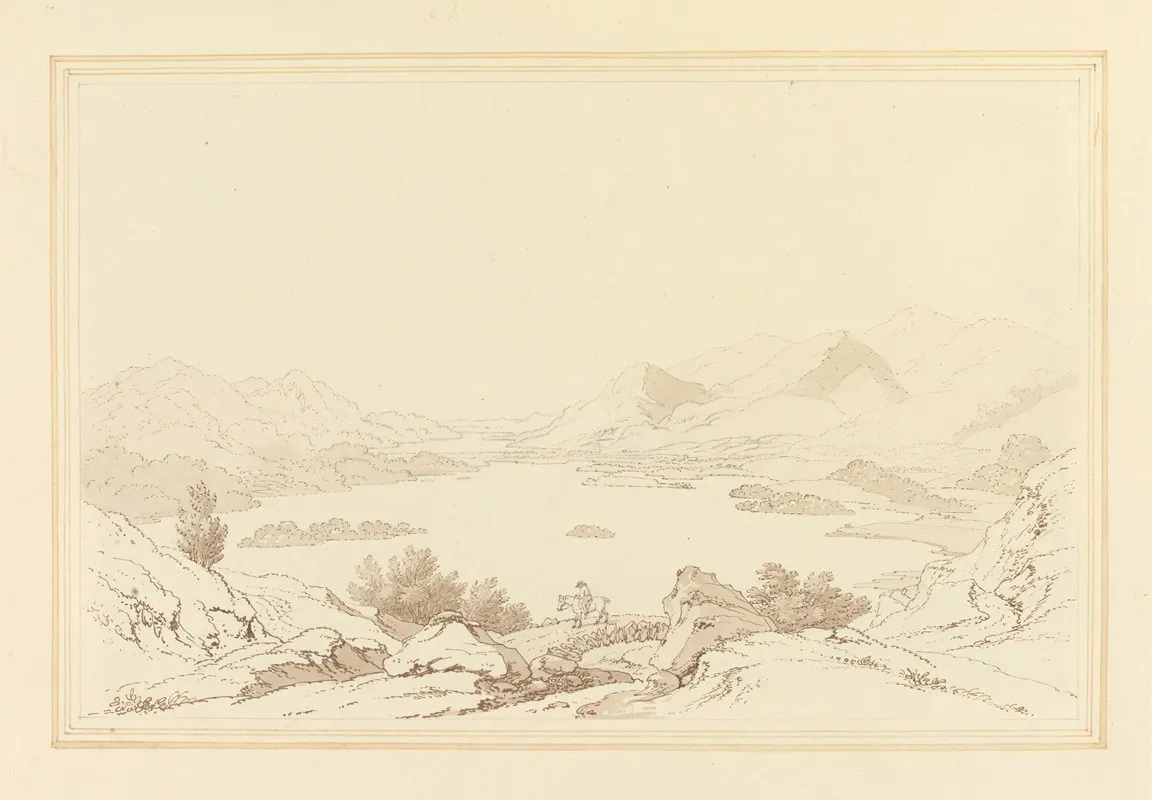 General View Of Lake Of Derwent Water
