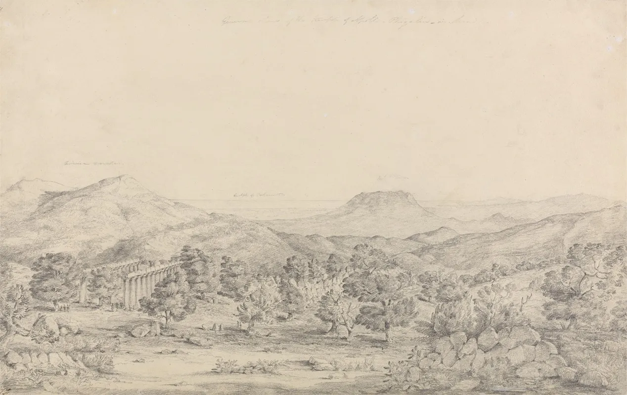 General View Of The Temple Of Apollo Epicurius At Bassai Phigalea