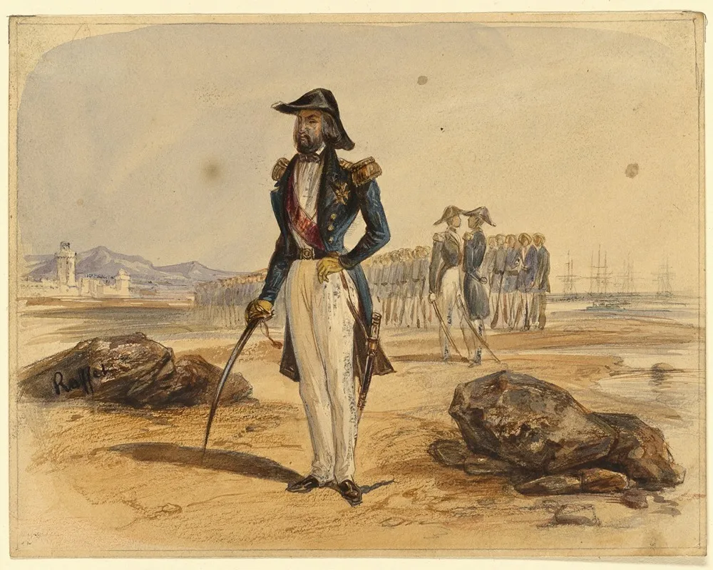 General With Troops In Background