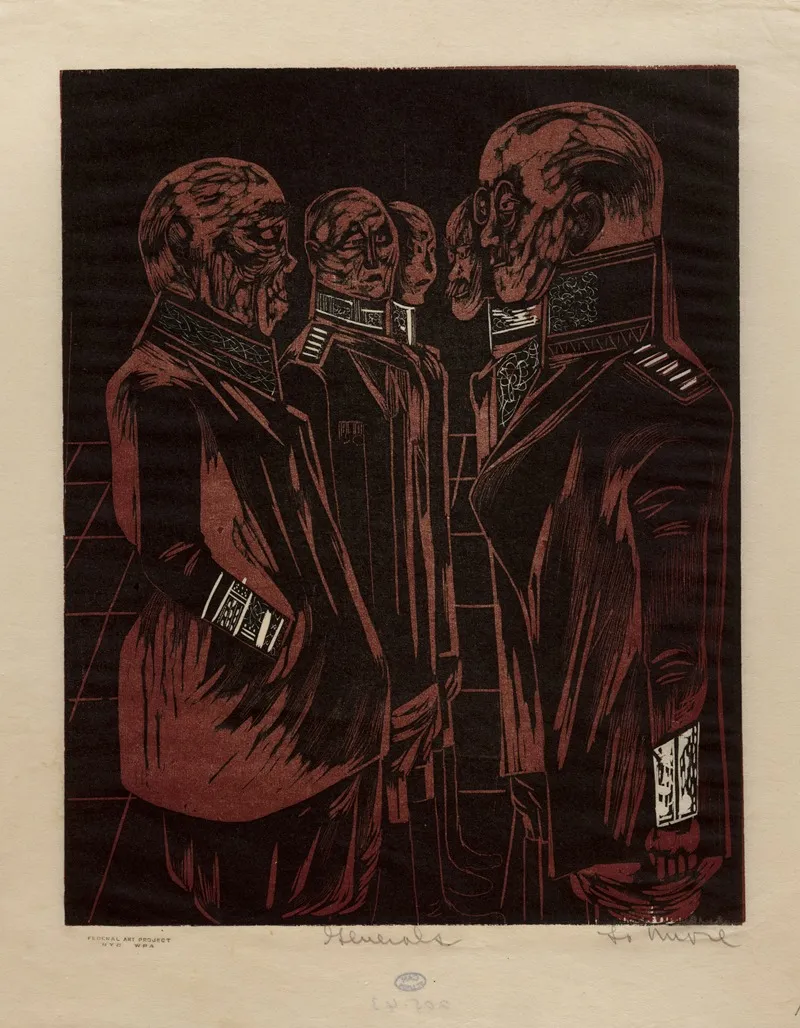 Generals Wall Art by Chet La More - High-Resolution Digital Print
