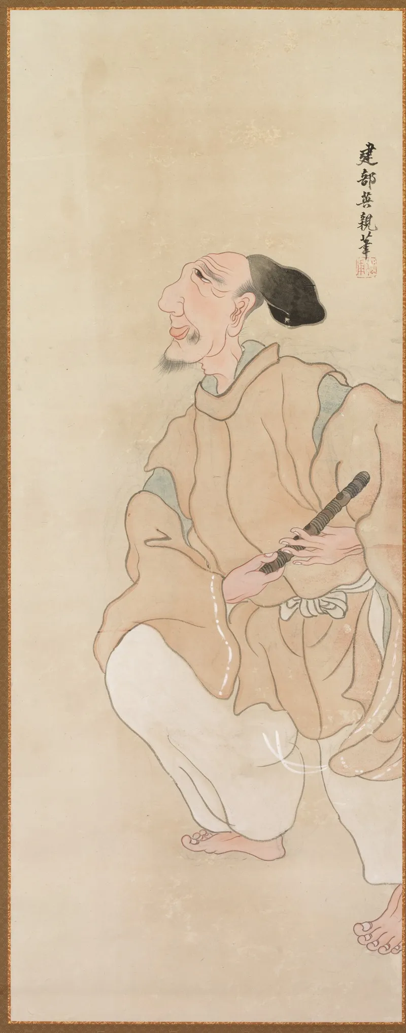Genre Figures 2 Wall Art by Takebe Sōchō - High-Resolution Digital Print
