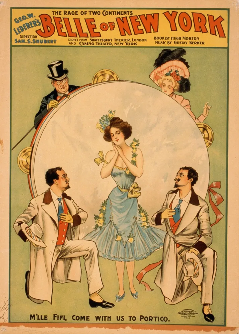 Geo W Lederers Belle Of New York Wall Art by Anonymous - High-Resolution Digital Print
