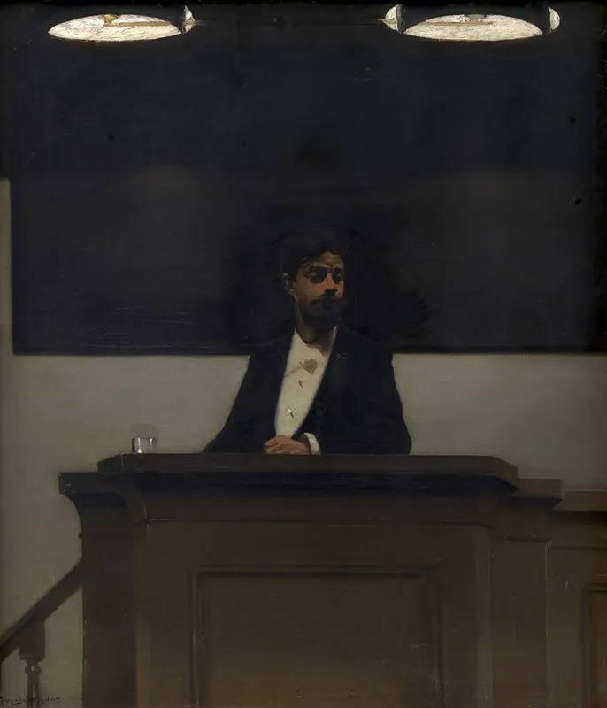 Georg Brandes At The University Of Copenhagen