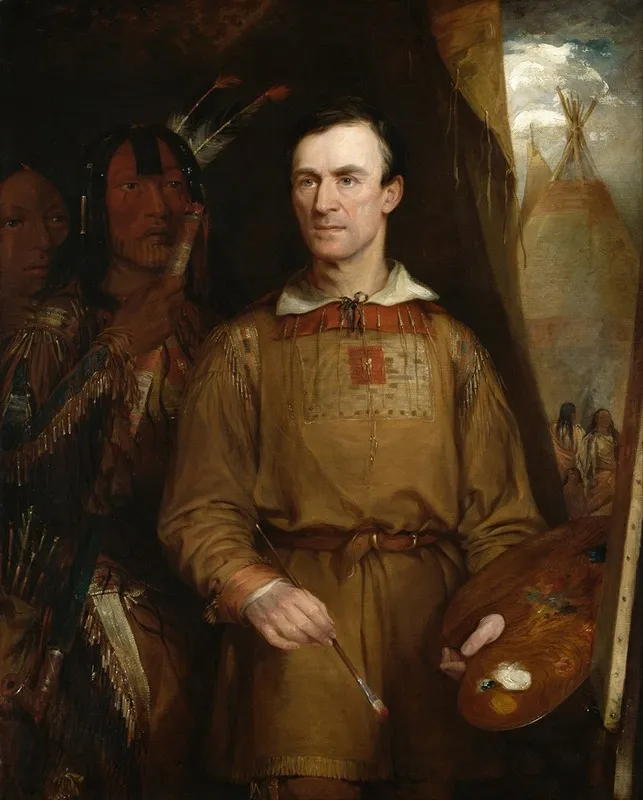 George Catlin Wall Art by William Fisk - High-Resolution Digital Print