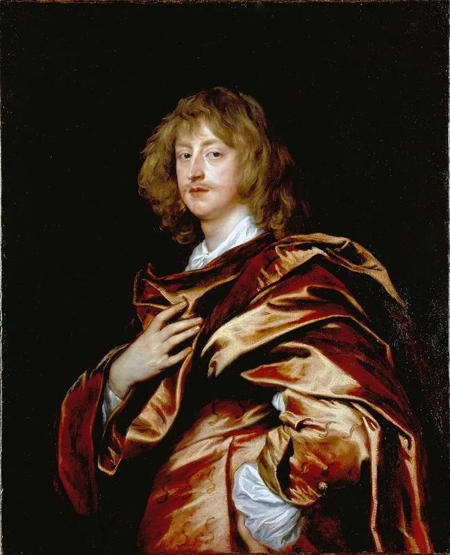 George Digby 2nd Earl Of Bristol Wall Art by Anthony van Dyck - High-Resolution Digital Print