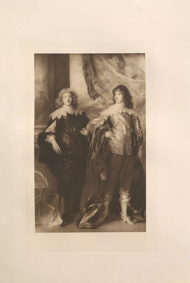 George Digby Second Earl Of Bristol And William First Duke Of Bedford Wall Art by Lionel Cust - High-Resolution Digital Print